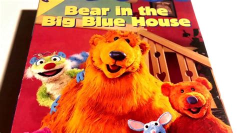 Description: Get in shape with Bear and his buddies in three colorful tales,. . Bear in the big blue house vhs archive